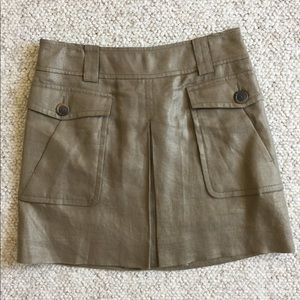 J. Crew Collection Linen skirt